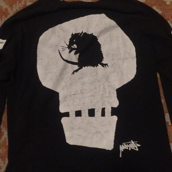 Rare Stussy Rat Skull Longsleeve - Picture 2 of 4